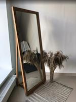 Зеркало напольное из массива ясеня