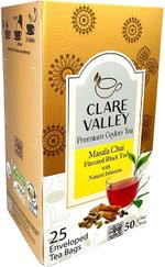 Чай пакетированный в саше CLARE VALLEY MASALA CHAI FLAVOUR IN TEA в упак. 12 шт CLARE VALLEY