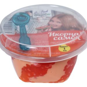 Икорная самба, с майонезом (пласт стакан, с ложкой)
(+черная)