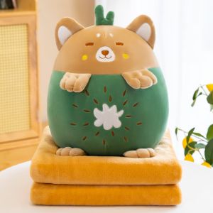 Мягкая игрушка с пледом внутри