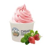 Сухая смесь для мягкого мороженого и коктейлей КЛУБНИКА Siberia Product