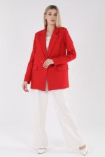 Двубортный пиджак EllES STYLE red 161188