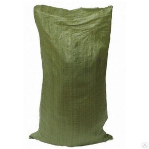 Мешки зеленые полипропиленовые