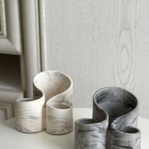 Органайзеры из гипса(мраморная техника). Очень вместительные,стильные,функциональные.