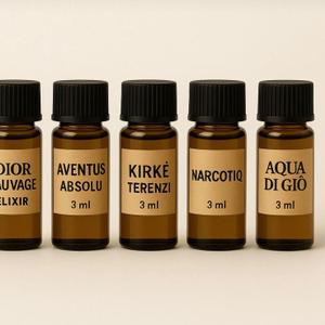 Mikro export. You can buy different fragnance trial orders from 3 ml. Order start from 20 bottle .