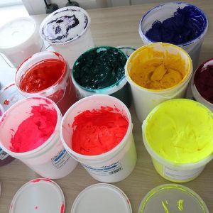 Краски для печати методом шелкографии
