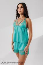 D0121 ЗЕЛЕНАЯ ПИЖАМА