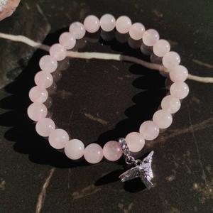 Браслет Розовый Кварц