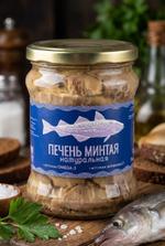 Печень минтая натуральная