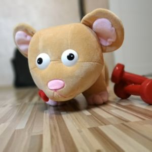 Мягкая игрушка мышка 21 см