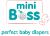 детские подгузники Mini Boss