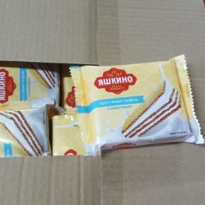 Вафли ЯШКИНО сливочные\шоколадные 70 гр.
Цена за коробку 702 руб.