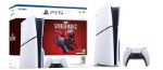 Sony PlayStation 5 Slim Disc Marvel Spider Man 2 Bundle Console, Detachable Disk Drive, Support 4K @ 120Hz, AMD Ryzen x86-64, AMD Radeon RDNA 2 GPU, 16GB RAM, 1TB SSD, INTL Ver, Spider Man 2 148542