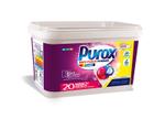 Капсулы для стирки цветного белья Purox DuoCaps Color (20шт *18г), 360 г