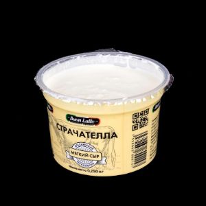 Сыр мягкий страчателла из коровьего молока мдж 60%