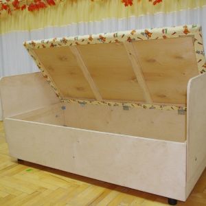 Кровать детская -заготовка.. с внутренним рундуком