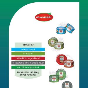 Khoshbakht Tuna fish in cans

Iranian Tuna fish in cans is available for Export.
Iranian Tuna fish in cans.

Packing: Canned Wt.: 120 g, 150 g, 180 g.


Export Department

Mobile / WhatsApp: +
Email: 


