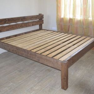 Кровать из массива дерева Шале 1,8×2м