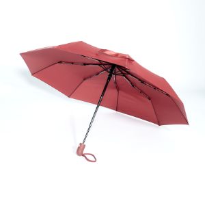 Зонт бордовый 9 спиц