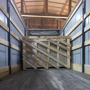 Погрузка обрешеткой