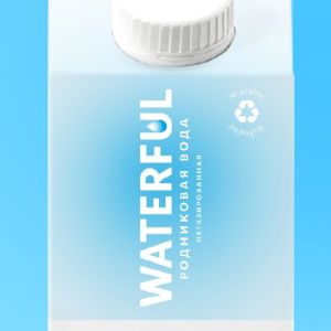 Родниковая вода Waterful 0.5 л в асептической упаковке Pure Pak