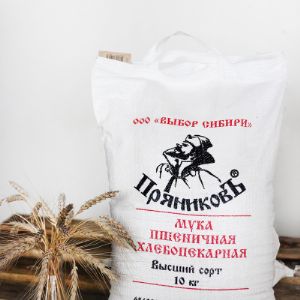 Мука пшеничная хлебопекарная 10 кг ТМ ПряниковЪ.