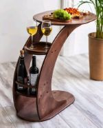 Приставной сервировочный винный столик servirovka/wng