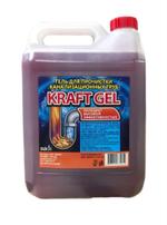 "KRAFTGEL"/ "КРАФТГЕЛЬ" СРЕДСТВО ДЛЯ ПРОЧИСТКИ КАНАЛИЗАЦИОННЫХ ТРУБ, 5 л.