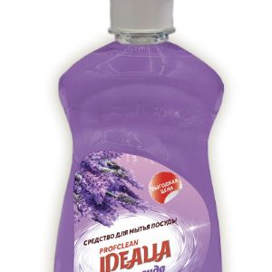 Средство для мытья посуды &#34;Profclean IDEALIA&#34; лаванда 0,5л ПЭТ флип-топ - Высокоактивное средство для мытья посуды предназначено для всех видов посуды и столовых приборов. Обладает отличным моющим и обезжиривающим действием. Эффективно как в горячей, так и в холодной воде. Легко полностью смывается водой. Оставляет кожу рук мягкой и нежной.