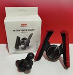 Держатель для телефона со стразами красный