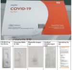 Экспресс-тест на обнаружение антигена SARS-CoV-2 MAUVE COVID-19 Ag Test Kit 50000