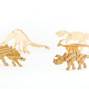 Набор пазлов динозавров