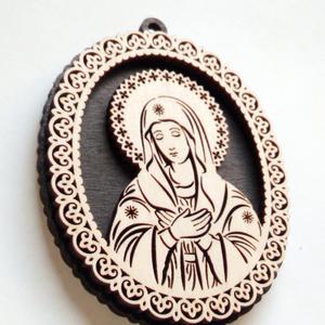 Икона Умиление двухсторонняя подвеска
Размер 8,8*6,6 см.
Авторские изделия.
Страна изготовитель Россия
Белгородская обл.