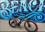 Custom Torched Red 750 w Electric Urban eBike 26x2.1 Urban tire electric bike CUSTOM|PREDATOR|RED|0900