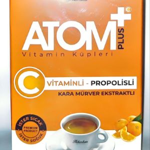 HEKIMHAN / 170гр / Чай в кубиках c Прополисом и Витамином С (Propolisli Vitaminli) / 24шт в коробке