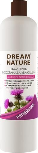 Шампунь для мытья волос DREAM NATURE «Репейник» Восстановление волос 400 мл