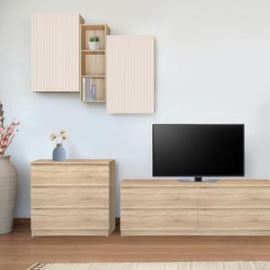 Модульная гостиная. С фасадами или без. Несколько вариантов комплектации модулями.