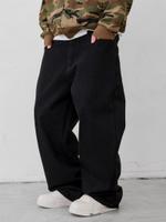 Джинсы широкие багги Joto J04004 черный 245722544