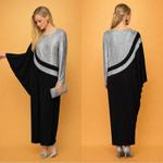 Кутюрное асимметричное вечернее платье