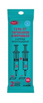 Гель от тараканов Шприц 40 мл/60гр (30) MG-G-010