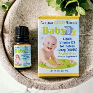 Baby D3 от California Gold Nutrition!




Базовой биодобавкой для детей является витамин D☀️




❗Витамин D крайне важен для полноценного роста и развития ребенка, недостаточное количество витамина затрудняет поддержание надлежащего уровня кальция и фосфора, что может вызвать рахит.




Витамин D можно вводить начиная с первых дней жизни. 




🔅Витамин D3 для детей от California Gold Nutrition обеспечивает ребенка достаточным количеством этого витамина в виде удобной жидкой добавки.




🥥На основе кокосового масла, не содержит спирта 




Рекомендации по применению:




Ежедневно давайте ребенку 10 мкг (400 МЕ) витамина D в жидкой форме, начиная с первых дней жизни.