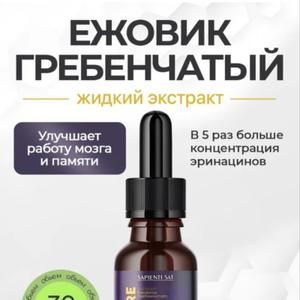 Экстракт ежовика гребенчатого (Hericium Erinaceus).