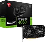 Видеокарта MSI RTX 4060 Ti VENTUS 2X BLACK 16G OC RTX4060TiVENTUS2XBLACK16GOC