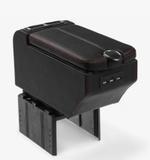 Подлокотник с USB HSX-01 черный, нитка красная HSX-01 черный, нитка красная