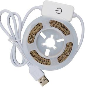 Светодиодная лента USB 5 В с сенсорным выключателем.
60 LED/м; длина — 1, 2, 3, 4 или 5 м; цветовая температура — 3000K, 4000K или 6500K.