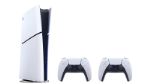 Sony PlayStation 5 Slim Standard Edition Console, Detachable Disk Drive, Extra Controller, Support 4K @ 120Hz, AMD Ryzen x86-64, AMD Radeon RDNA 2 GPU, 16GB RAM, 1TB SSD, INTL Version, White 148543