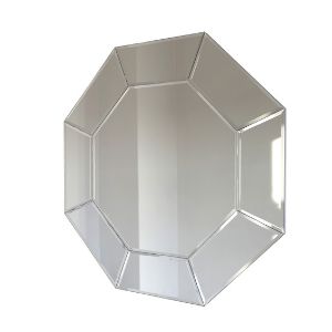 Зеркальное панно
материал деталей: зеркало (серебро) 4 мм
обработка: фацет 10 мм
основа: ЛДСП 16 мм (серебристый), шинка
размеры: 25х900х900мм