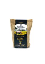 Плантационный свежеобжаренный кофе РОККА Кофе Кения, зерно, обжарка средняя (200 г) "ROKKA", джут