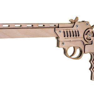 Деревянный пистолет-резинкострел &#34;Револьвер&#34;