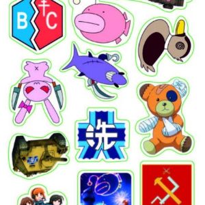 Наклейки в рулоне